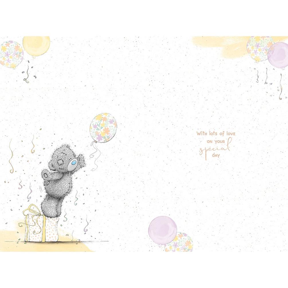 Birthday Balloon Me to You Bear Birthday Card Extra Image 1